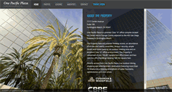 Desktop Screenshot of onepacificplaza.com
